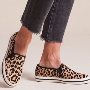 Kate Spade Keds Animal Print Slip on Sneakers 8
